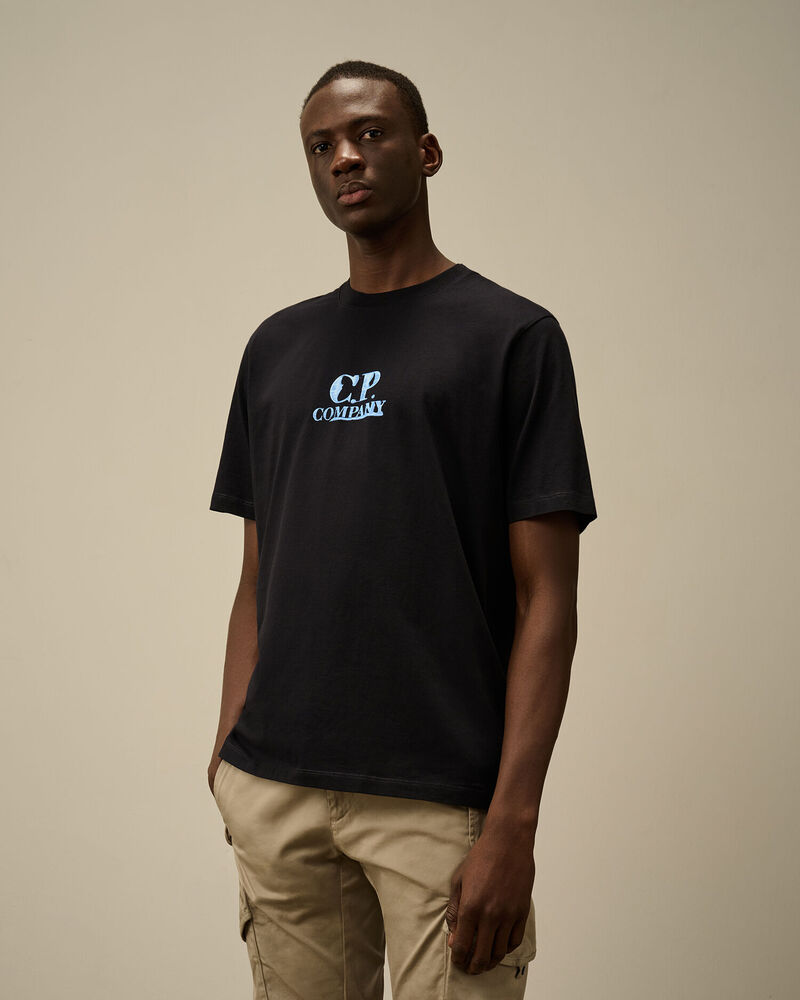 C.P. Company – Tee-shirt 30/1 Jersey graphic logo Total Eclipse – Image 3